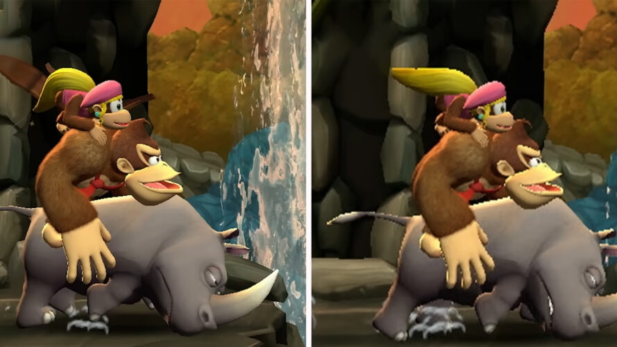 Donkey Kong Country Returns HD switch 2