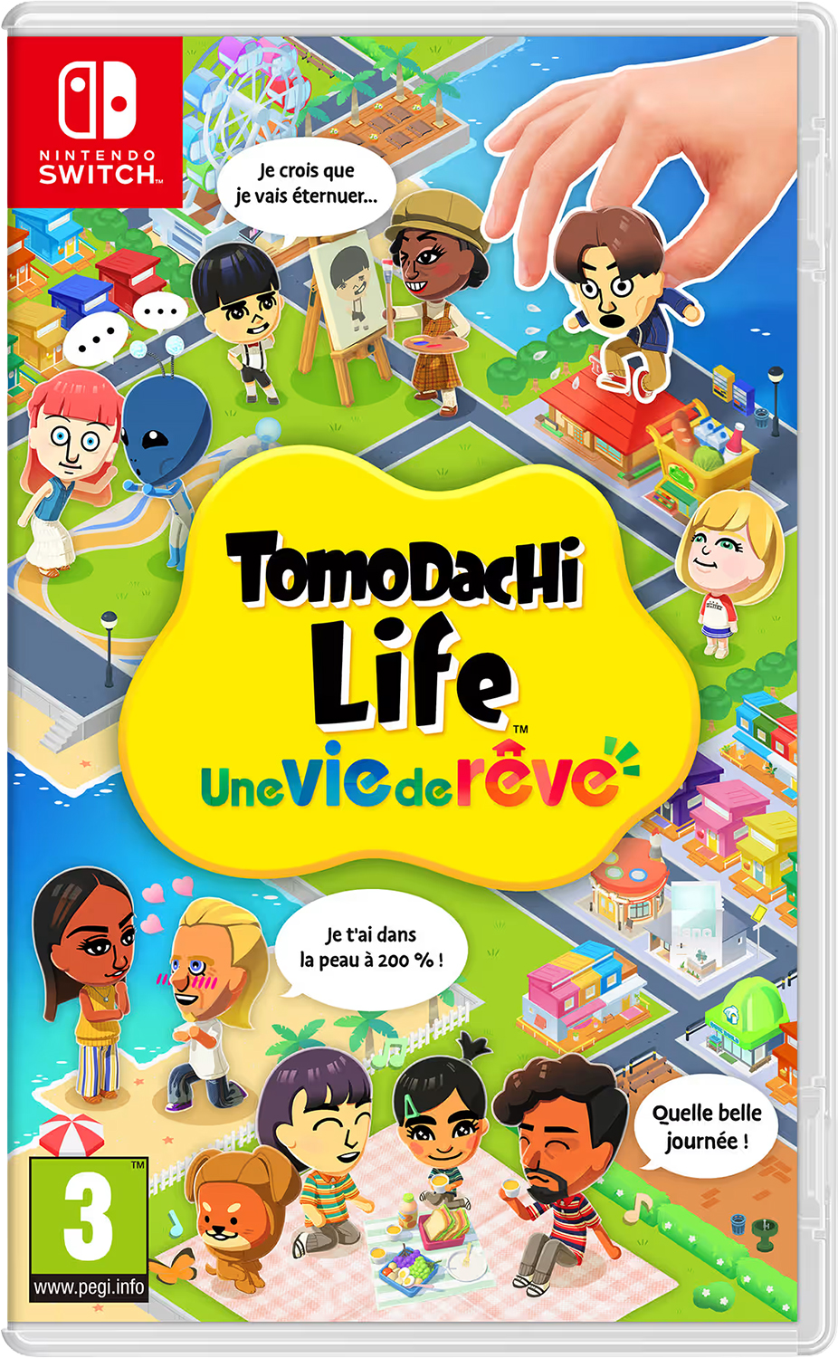 Tomodachi Life boxart PEGI France