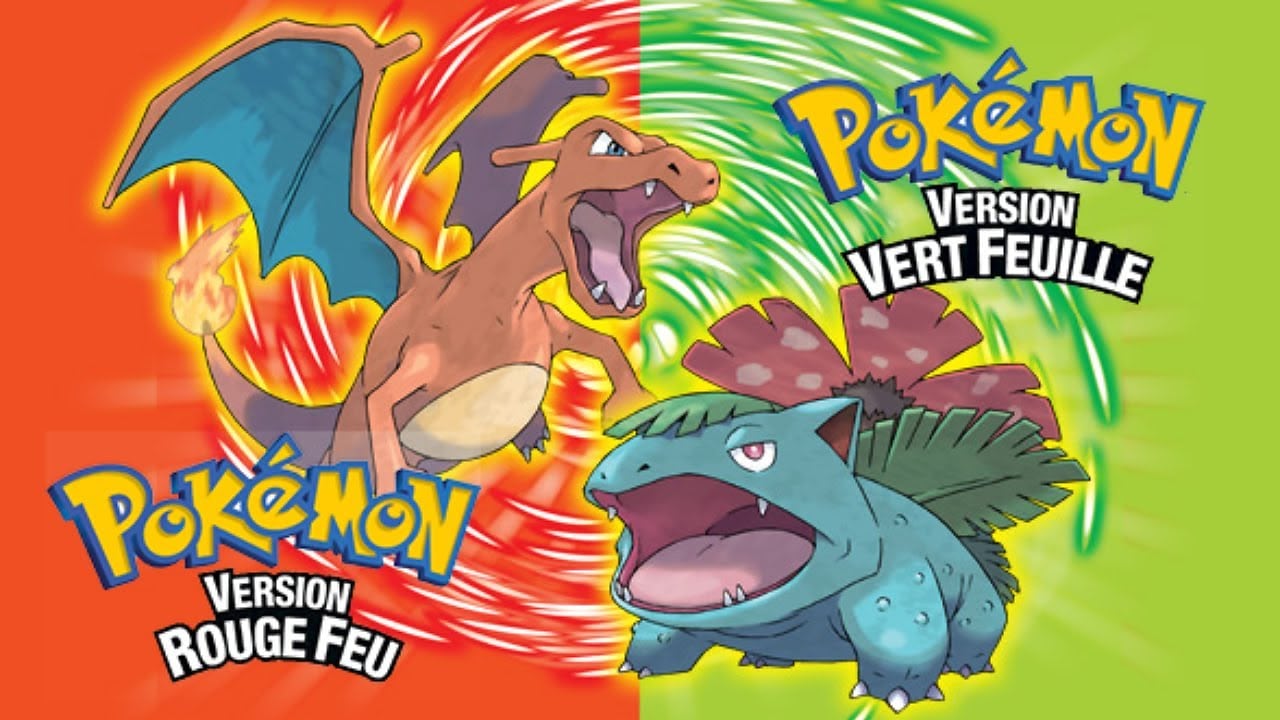 Pokémon Rouge Feu et Vert Feuille