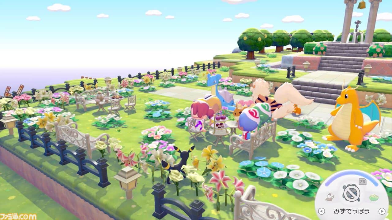 Capture d'écran Pokémon Pokopia