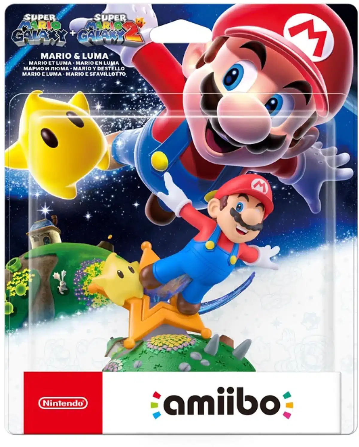 Amiibo Mario et Luma