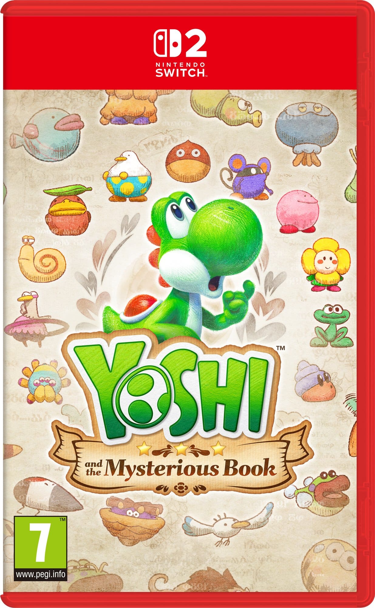 Yoshi and the Mysterious Book boxart