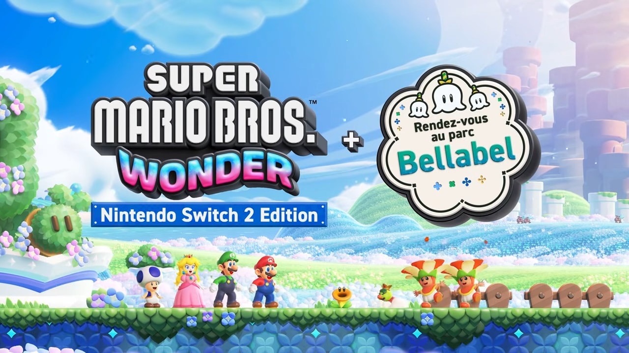 Super Mario Bros. Wonder - Nintendo Switch 2 Edition + Rendez-vous au parc Bellabel