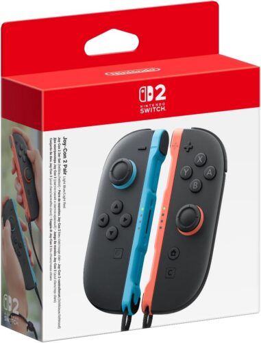 Bon plan Paire de Joy-Con 2 Bleu Clair & Rouge Clair au meilleur prix