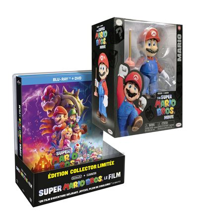 Bon plan Super Mario Bros Édition Collector Limitée Combo Blu-ray DVD au meilleur prix