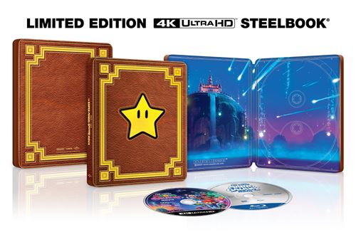 Super Mario Galaxy, le film Édition Limitée SteelBook Blu-ray 4K Ultra HD