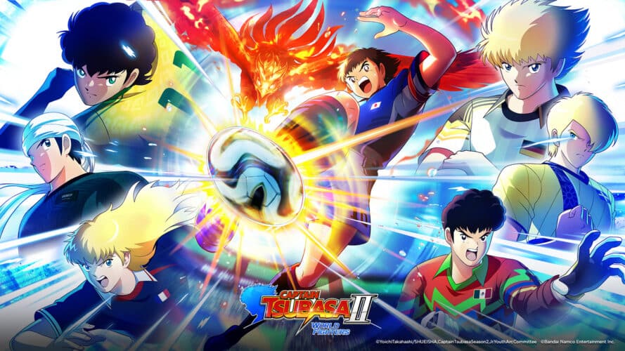 CAPTAIN_TSUBASA_2_WORLD_FIGHTERS_ Key_Art
