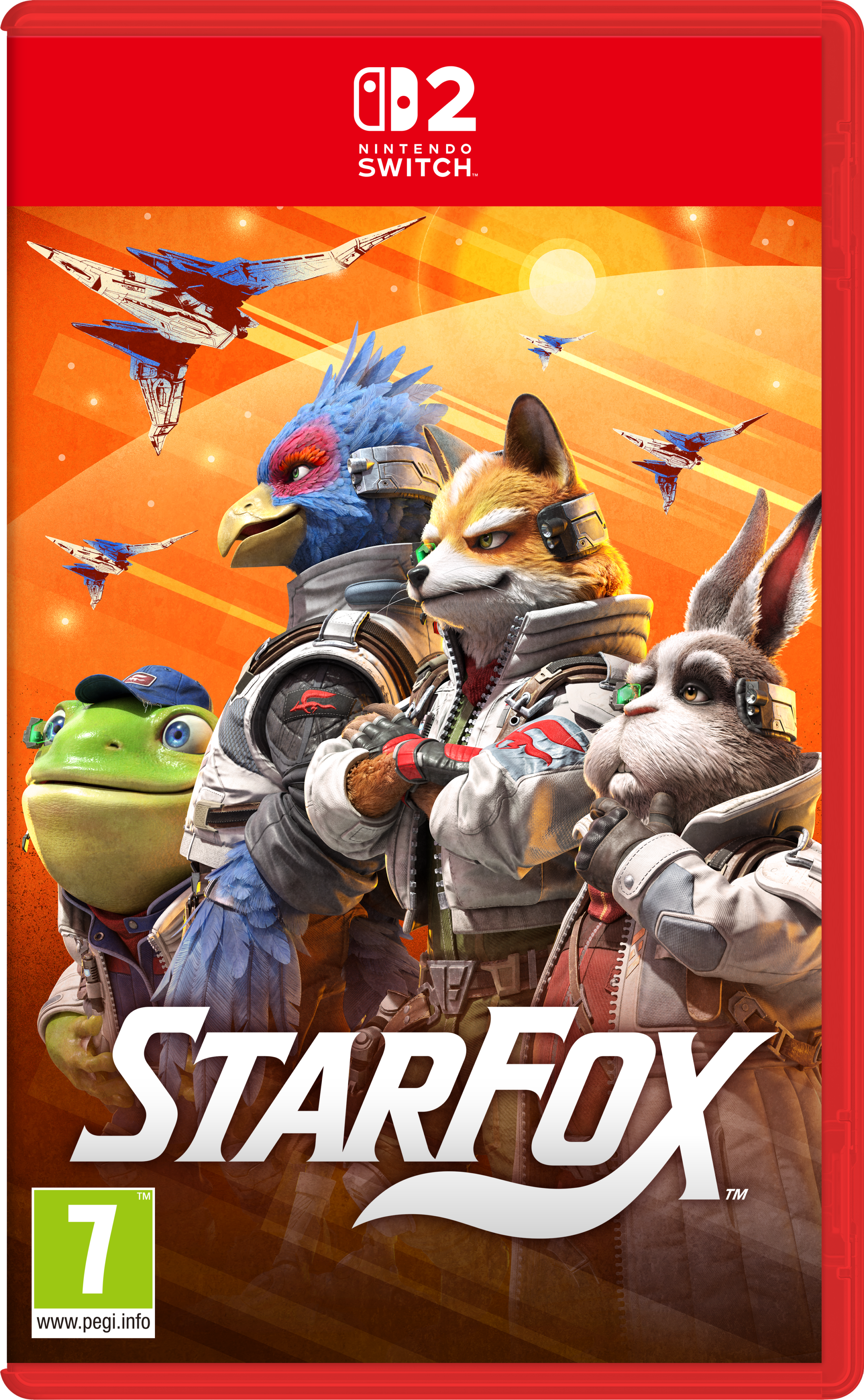 Star Fox (2026) Nintendo Switch 2 boxart PEGI