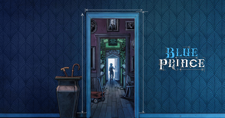 Blue prince key visual
