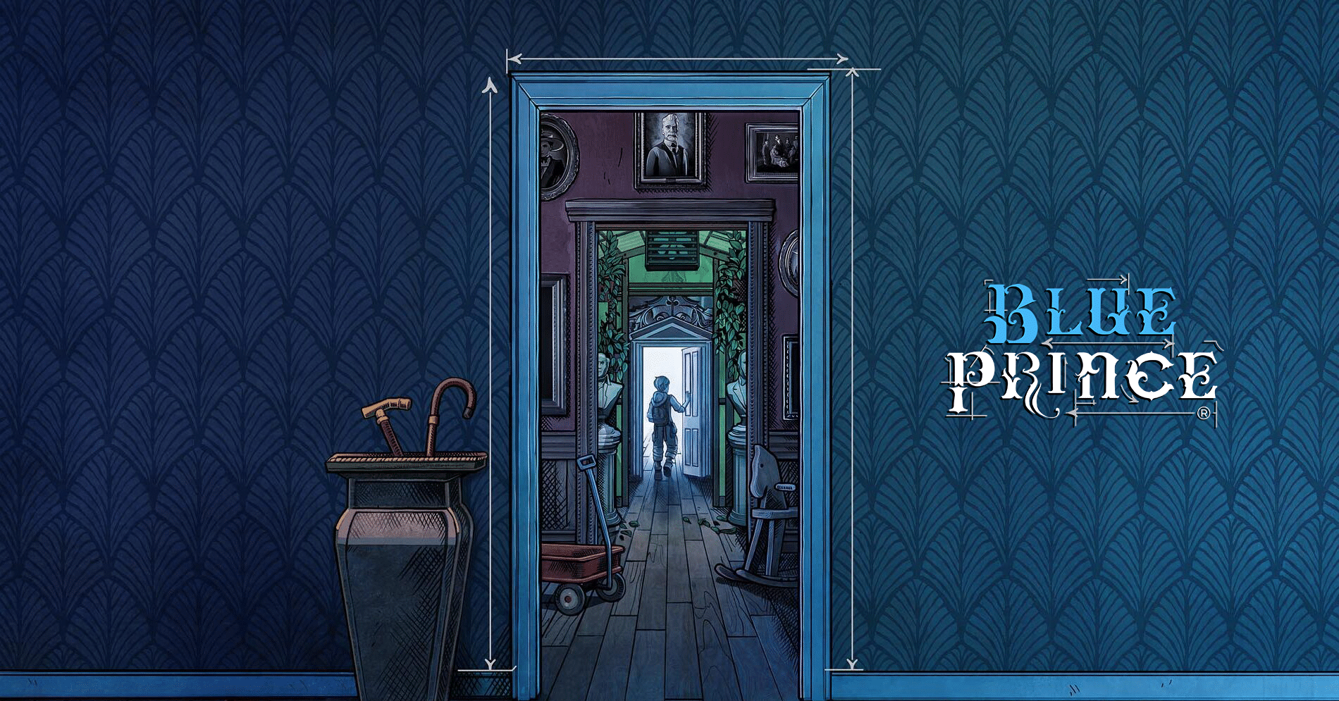 Blue prince key visual