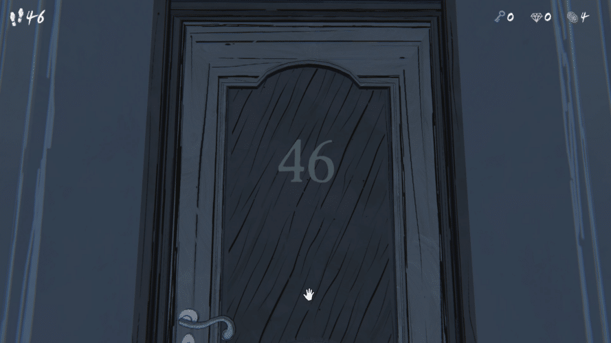 blue prince room 46 door