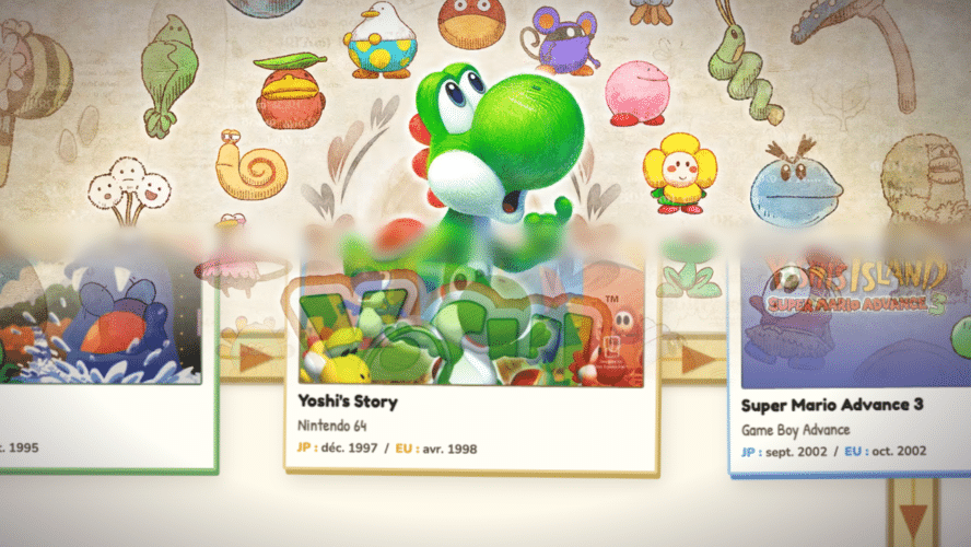 retour sur 30 ans de jeux Yoshi
