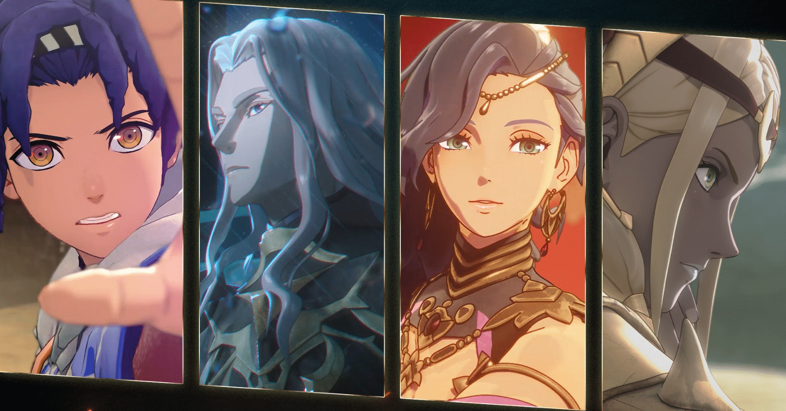 Fire Emblem: Fortune's Weave four characters