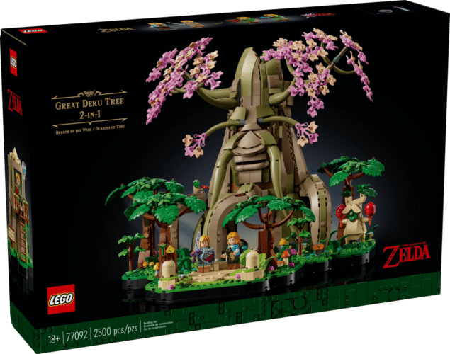Bon plan LEGO The Legend of Zelda Vénérable Arbre Mojo 2-en-1 (77092) au meilleur prix