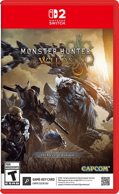 monster hunter wilds boxart switch 2