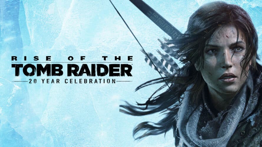 Rise of the tomb raider 20th bannière