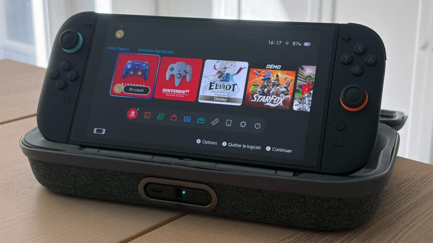 test pochette belkin gaming pro Switch 2