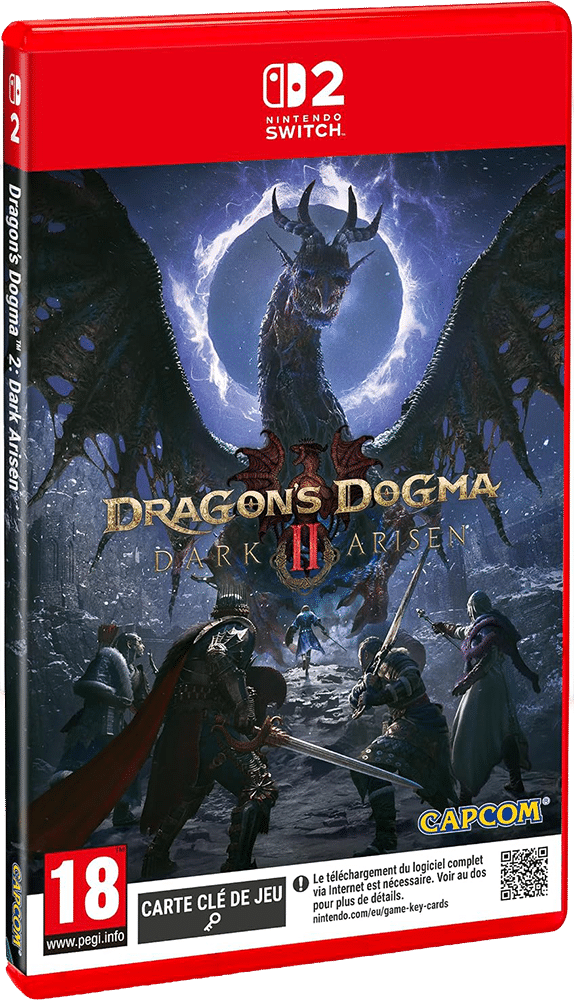 boxart Dragons Dogma 2 Dark Arisen switch 2