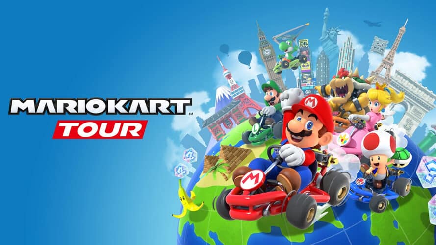 mario kart tour logo