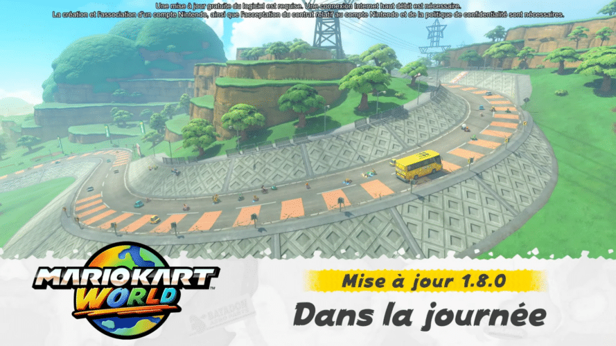 Mario Kart World mise à jour