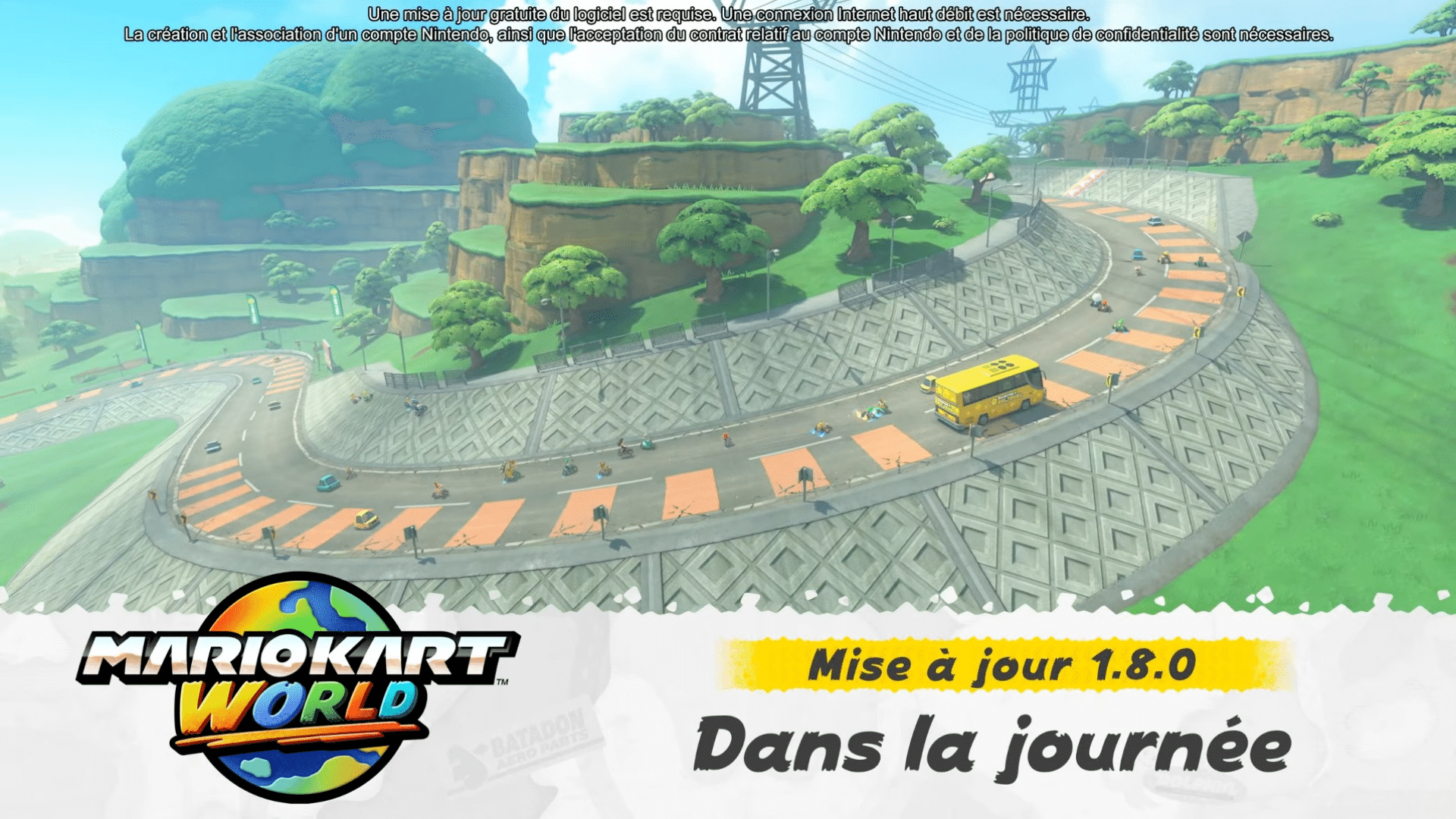 Mario Kart World mise à jour