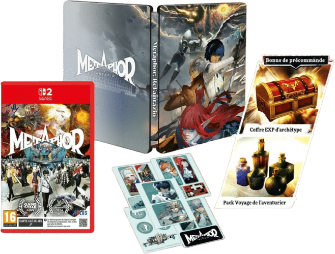 Metaphor: ReFantazio – Edition Steelbook