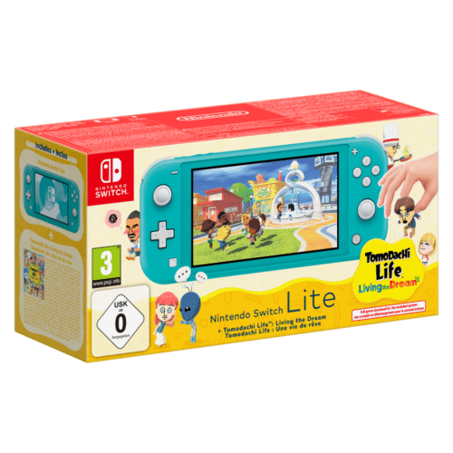 Bundle Nintendo Switch Lite + Tomodachi Life : Une vie de rêve