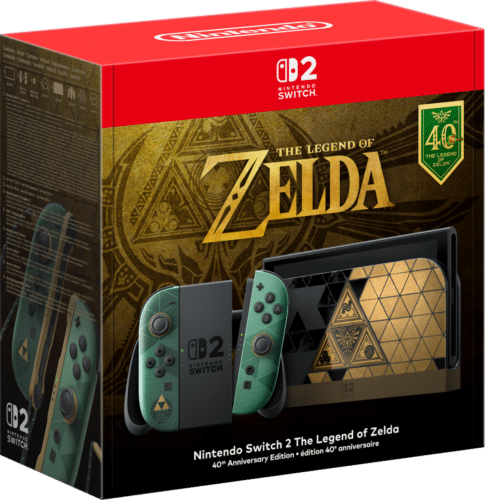 Console Nintendo Switch 2 – Edition Zelda 40th