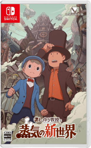 Professeur Layton et le Nouveau Monde à vapeur (Switch 1) – Version japonaise importée