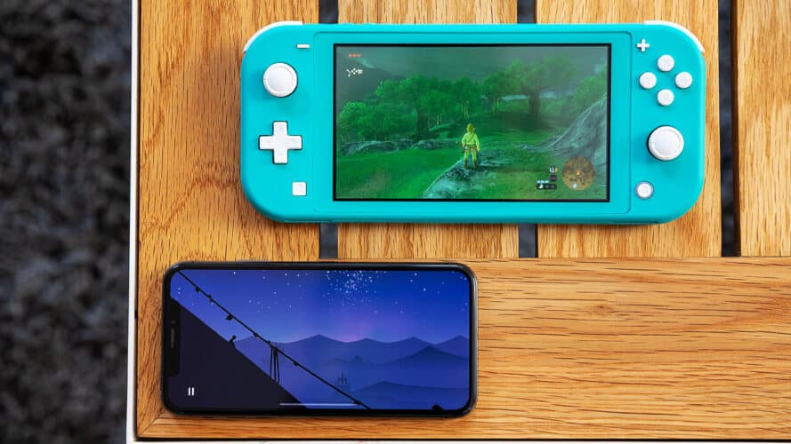 nintendo switch vs smartphone