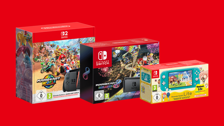 packs nintendo switch noel 2026