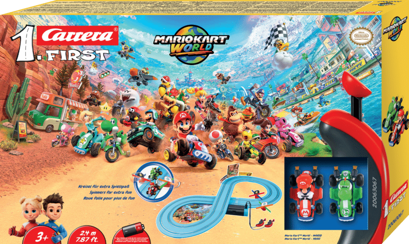 Jouet Carrera FIRST – Mario Kart World – Mario vs. Yoshi