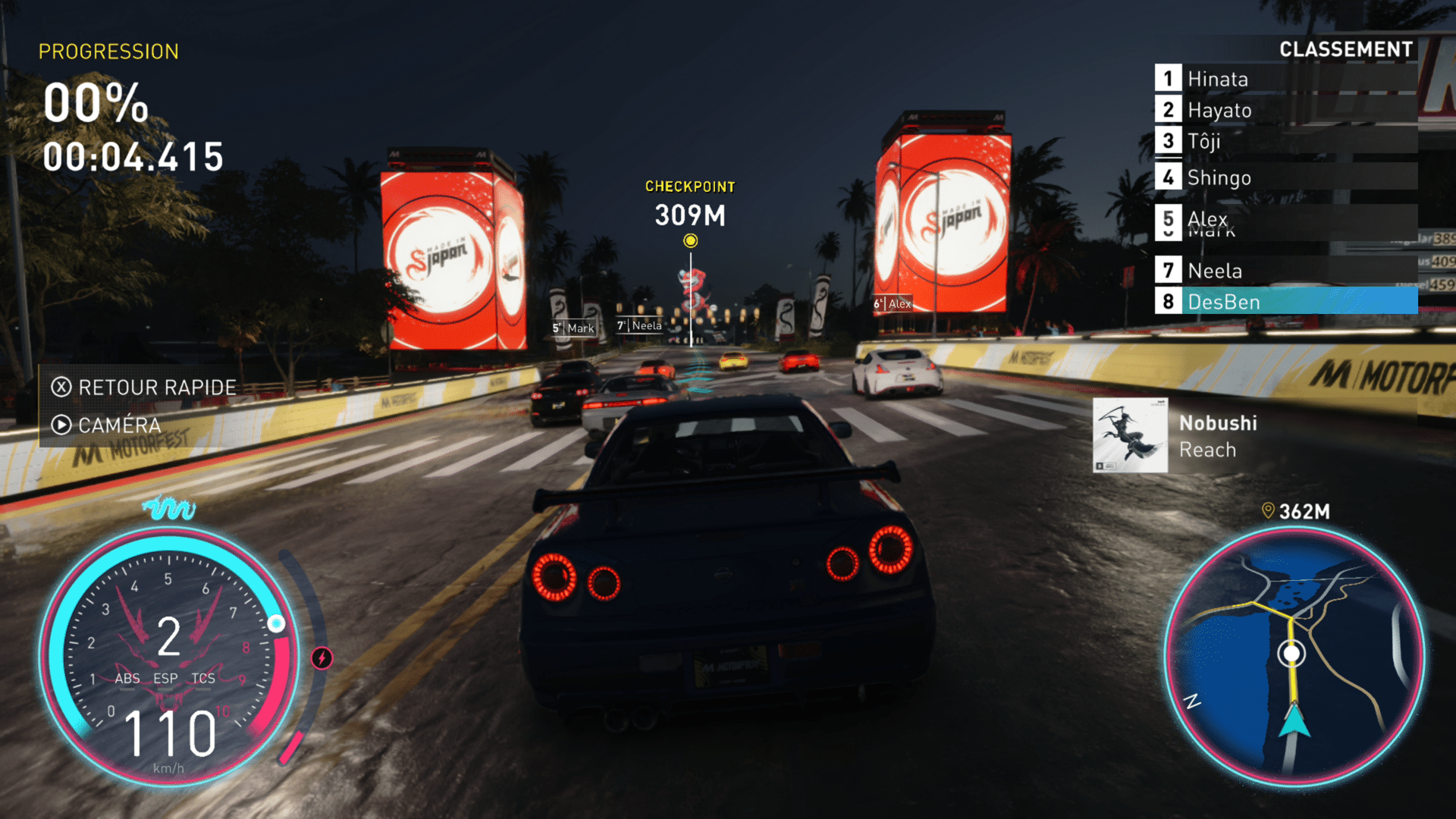 gameplay pour The Crew Motorfest sur Nintendo Switch 2
