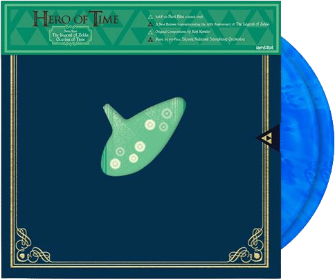 Vinyle Coloré Hero Of Time (Music from The Legend Of Zelda : Ocarina Of Time) – Édition Anniversaire