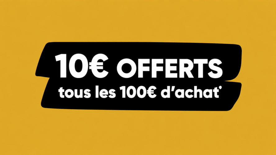 Bon plan Adhérents FNAC – 10€ offerts tous les 100€ d’achat