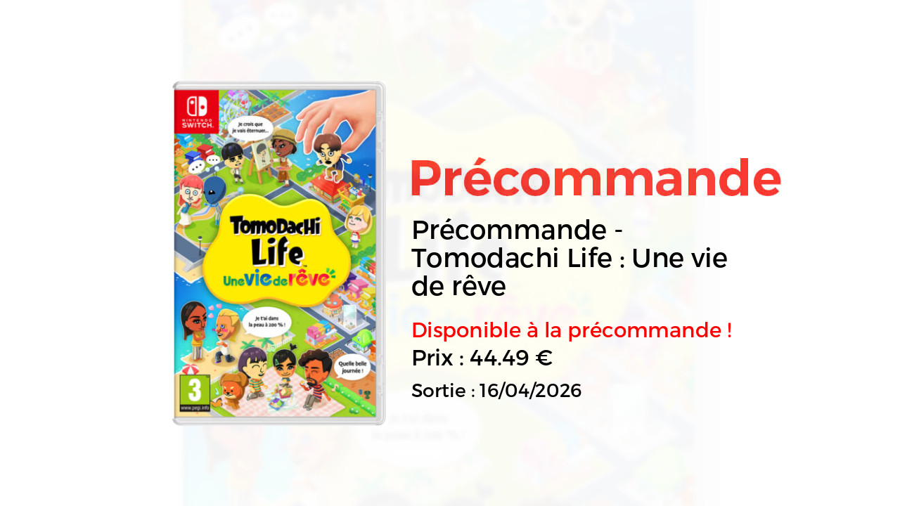 Tomodachi Life : Une vie de rêve