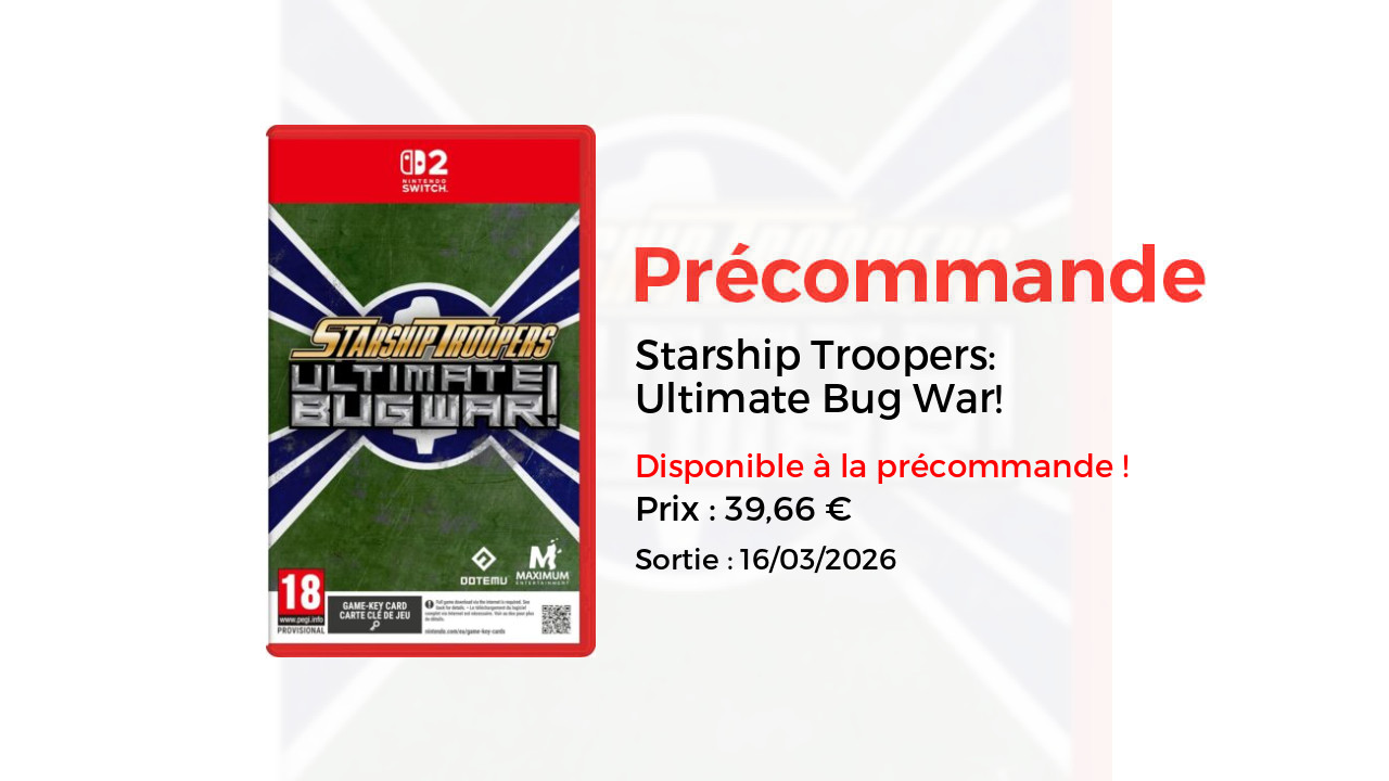 Starship Troopers: Ultimate Bug War!