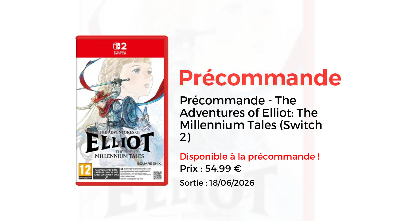 The Adventures of Elliot: The Millennium Tales (Switch 2)