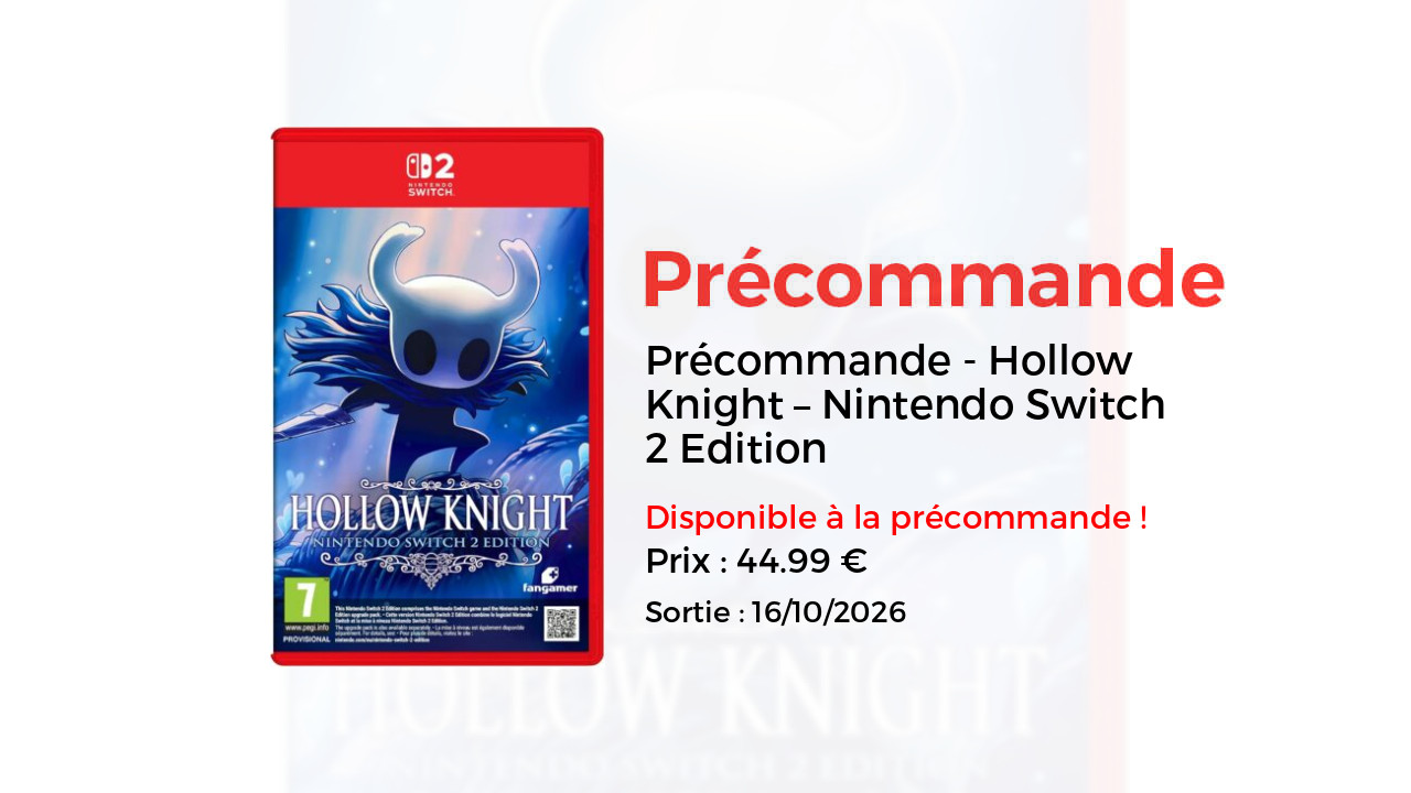 Hollow Knight – Nintendo Switch 2 Edition