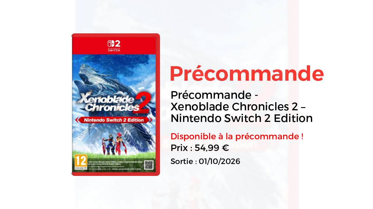 Xenoblade Chronicles 2 – Nintendo Switch 2 Edition